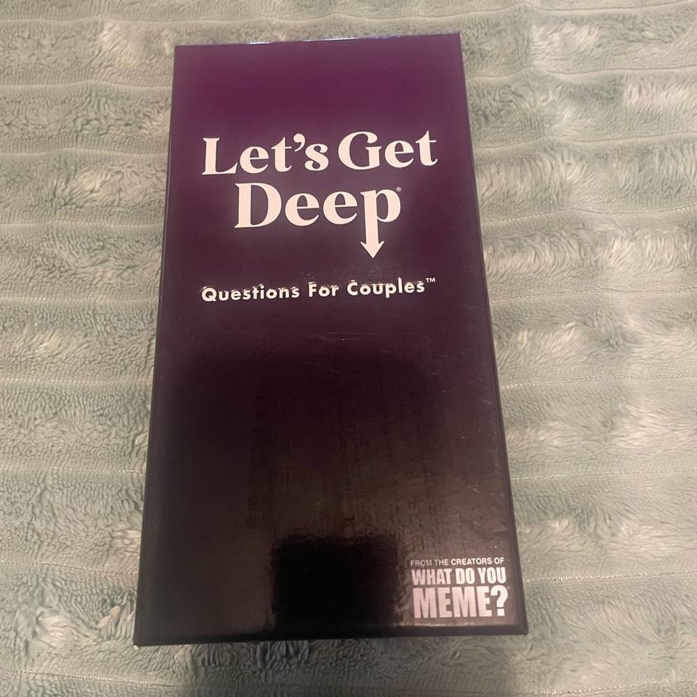 Let's Get Deep Card Game by What Do You Meme? - Purple